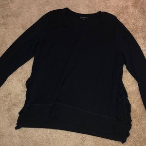 Stella & Dot ruffle pullover